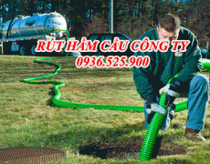 Rút hầm cầu thông cống