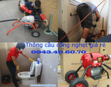 Thông cầu cống nghẹt Quận tân bình