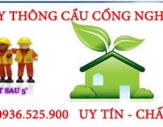 Thông cầu cống nghẹt quận tân phú